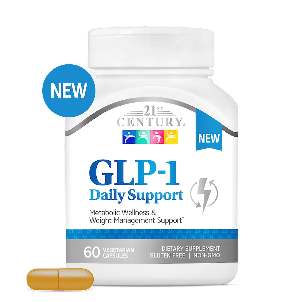 21st Century GLP-1 Daily Support Supplement (60 Capsules)