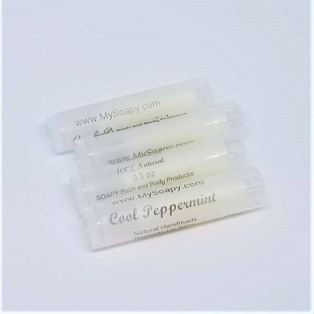 Natural Lip Balms, (Fun Flavored, 0.3 oz)