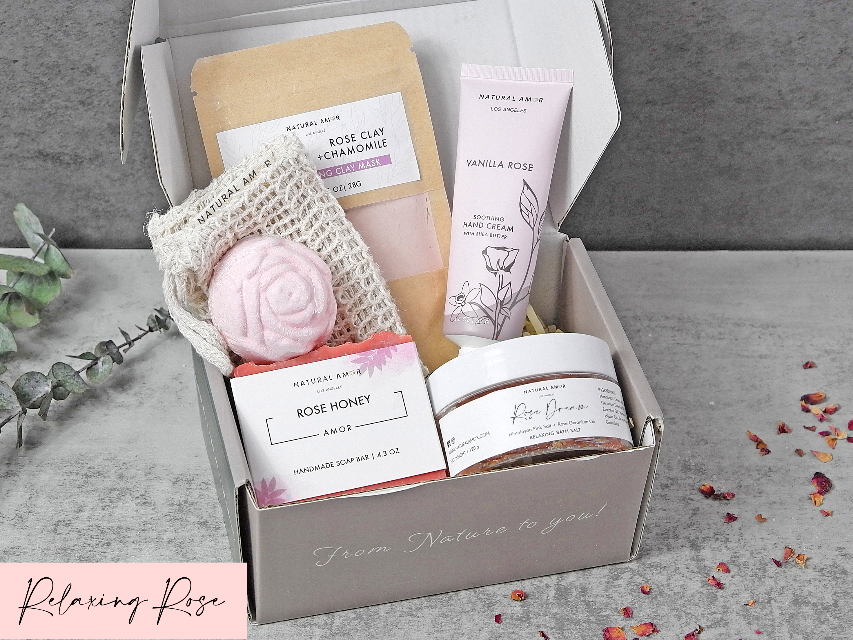 Spa Bath Body Gift Set| Natural Skincare Gift Sets
