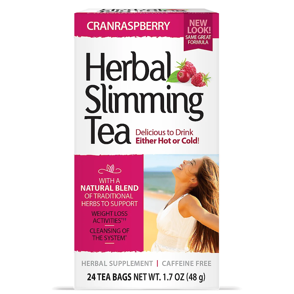 21st Century Herbal Slimming Tea, Caffeine Free, 24 Tea Bags, 1.7 oz (48 g)