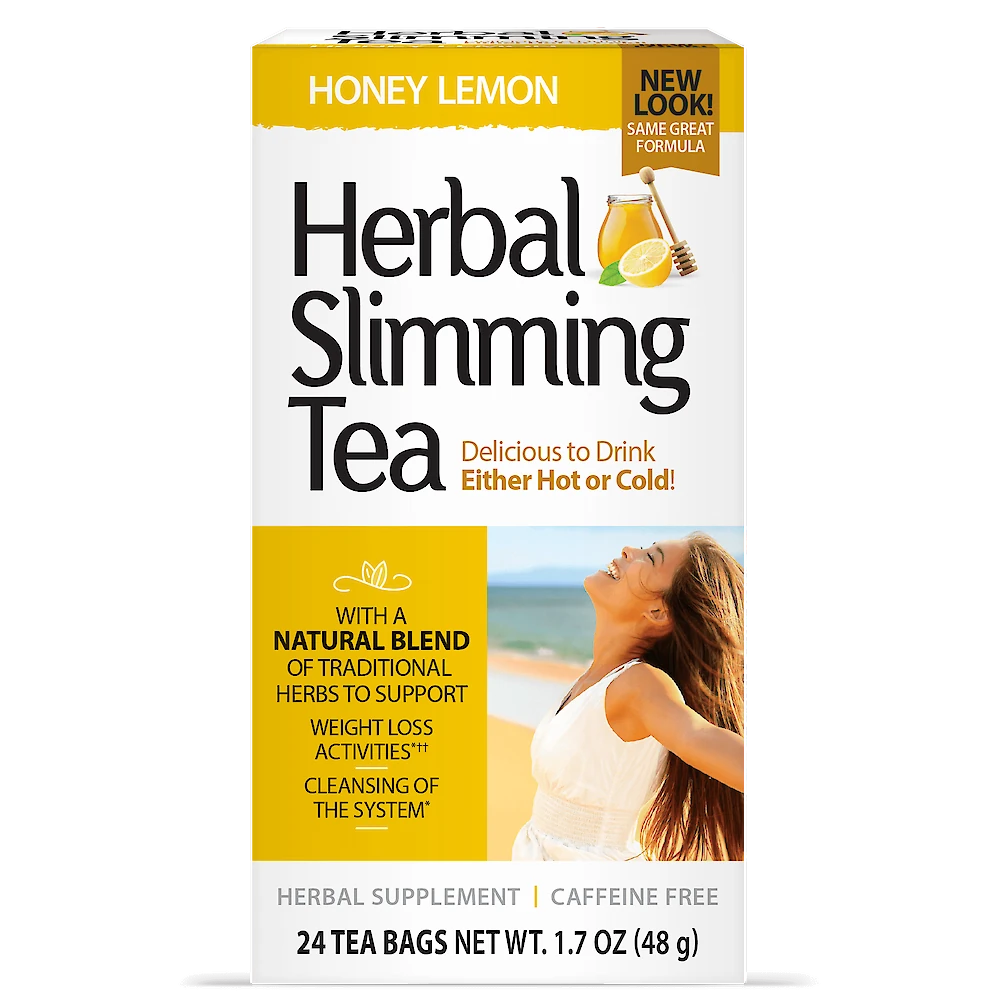 21st Century Herbal Slimming Tea, Caffeine Free, 24 Tea Bags, 1.7 oz (48 g)