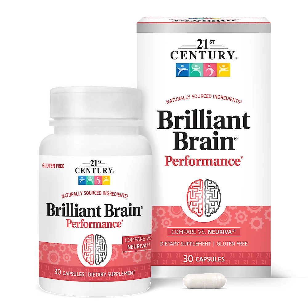 21st Century Brilliant Brain Performance, 30 Capsules
