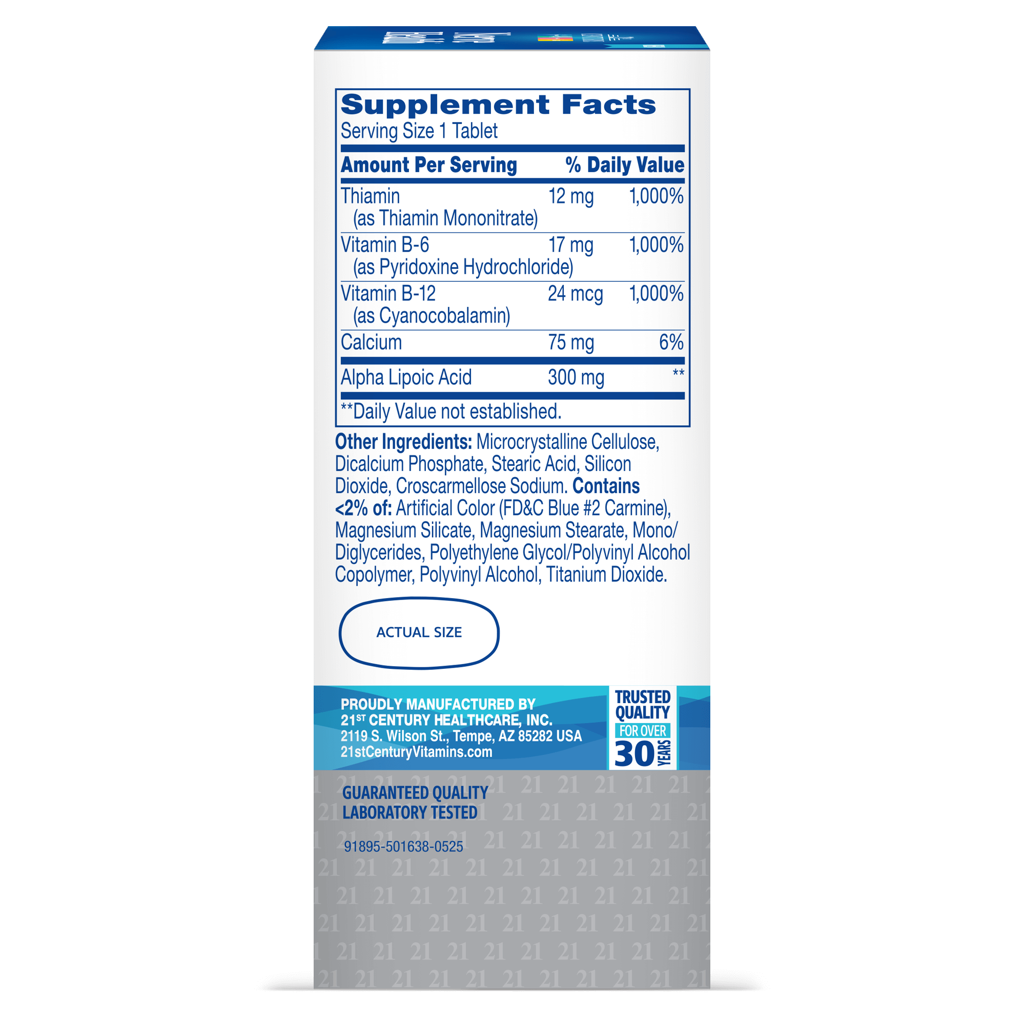 21ST Century Nerve Health, 30 Tablets