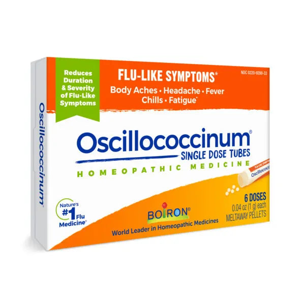 Boiron Oscillococcinum Cold, Cough or Flu Dissolving Tablets - 6ct