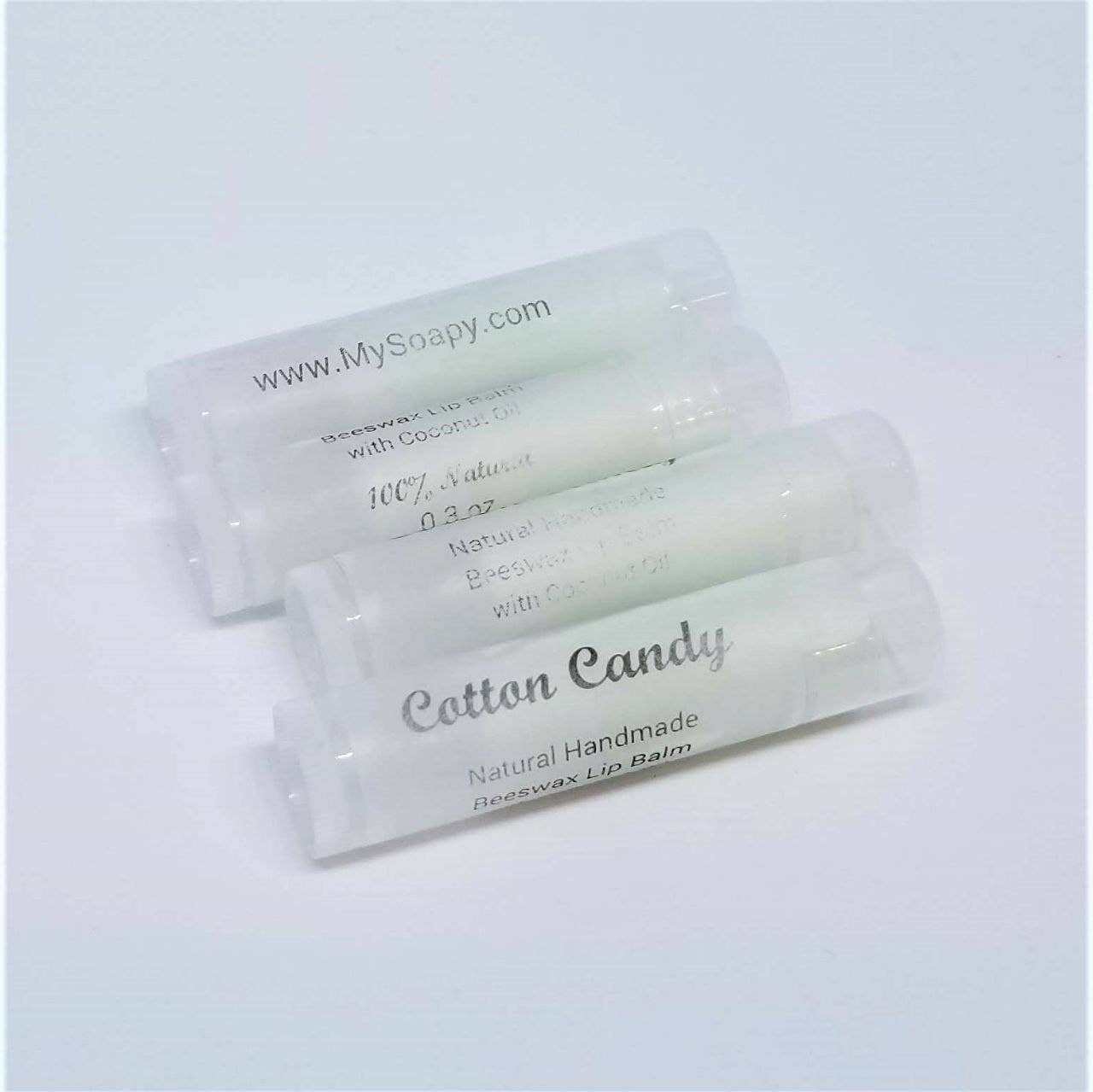 Natural Lip Balms, (Sweets Flavored, 0.3 oz)