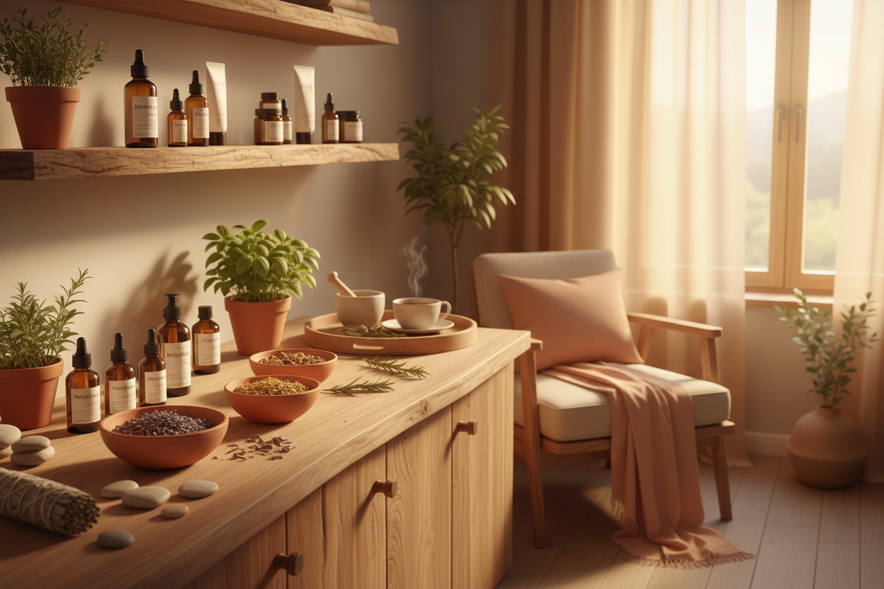 Health and Wellness warm tones