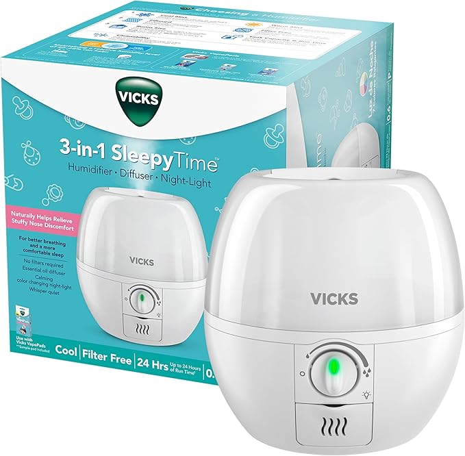 Vicks 3-in-1 SleepyTime Humidifier